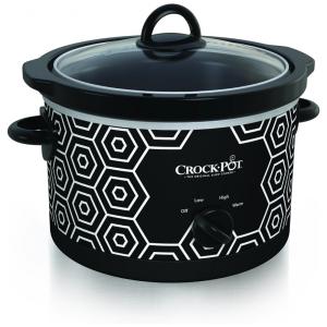 Panela Elétrica Multifuncional 3.5L com Controle de Temperatura, 1500W, 110v, CROCK POT 2117866, Preto