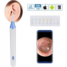 Otoscópio Case Dan, Digital, Com Camera LED, WiFi, Profissional