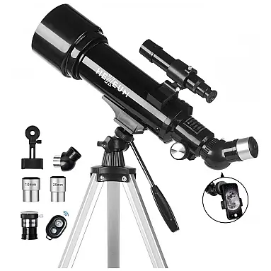 Telescópio 70mm de Abertura e