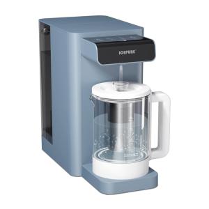 Filtro de Água de Bancada sem Instalação 3,5L com Osmose Reversa e 4 Opções de Água Quente, 110V ICEPURE, Azul