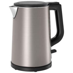 XY Chaleira Elétrica Capacidade 1.5L com Desligamento Automático, Aço Inoxidável, 1800W, 110v, XYJHQEYJ, Cinza