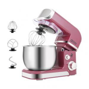 Batedeira de Cozinha Kitchen in the box, 3 Litros, 6 Velocidades, Design Compacto, Leve e Portátil - Rosa