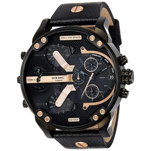 Relógio Masculino Analógico Quartzo, Couro, DIESEL DZ7350, Preto