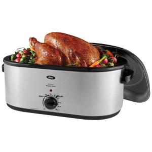 Panela Elétrica Multifuncional 22L, Aço Inoxidável com Controle de Temperatura, 110v, OSTER CKSTRS23 SB D, Cinza