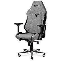 Cadeira de Escritório Gamer Ergonômica e Reclinável com Apoio de Braços 3D, GTRACING, Cinza
