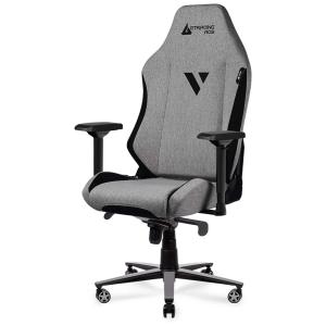 Cadeira de Escritório Gamer Ergonômica e Reclinável com Apoio de Braços 3D, GTRACING, Cinza