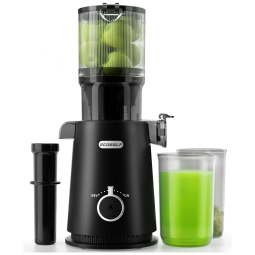 Centrifuga de Frutas com Prensa Fria e Calha Larga de 4,35cm, Ideal para Extrair Suco de Forma Eficiente e Saudável, 110V 200W, ECOSELF