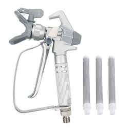 Pistola De Pintura Sem Ar Alta Pressão 3600 PSI (207 bar), Ponta De 517, Para Pulverizador Com 3 Peças Filtro JW-G3,ZHUITU.