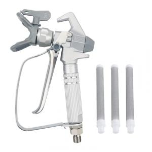 Pistola De Pintura Sem Ar Alta Pressão 3600 PSI (207 bar), Ponta De 517, Para Pulverizador Com 3 Peças Filtro JW-G3,ZHUITU.