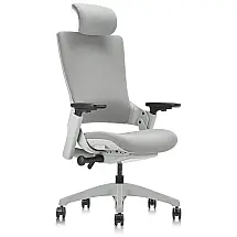 CLATINA Cadeira de Escritório Executiva Ergonômica c, Apoio de Cabeça 3D