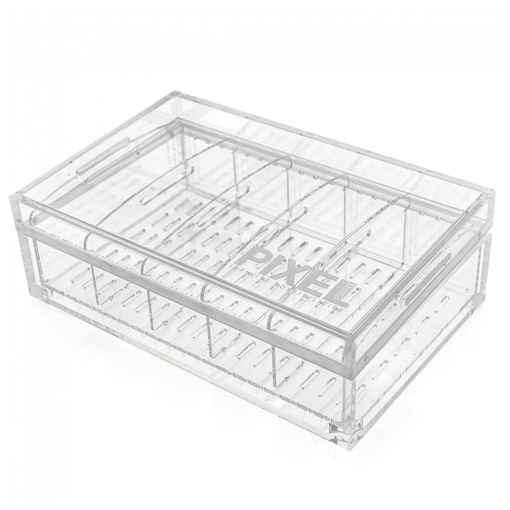Humidor Acrílico RAW Transparente Para Charutos com Capacidade 50 a 70 Unidades