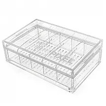 Humidor Acrílico RAW Transparente Para Charutos com Capacidade 50 a 70 Unidades