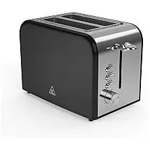 Torradeira de 2 Fatias com 6 Configurações, 850W, 110v, DEAR MORNING, Preto