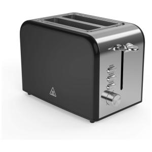 Torradeira de 2 Fatias com 6 Configurações, 850W, 110v, DEAR MORNING, Preto