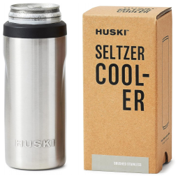 Porta Latas Térmico em Aço Inoxidável, HUSKI, Prateado