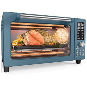 Forno Elétrico 12 em 1 com Capacidade de 19L, Material de Aço Inoxidável e Tela LCD, 110V 1800W, Nuwave, Azul
