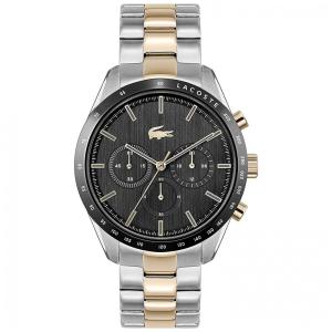 Relógio Masculino de Quartzo, com Pulseira de Aço Inoxidável, LACOSTE 2011112, Prateado