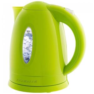 Chaleira Elétrica OVENTE, 1,7 Litros - Aquecimento Rápido para Café ou Chá, Livre de BPA, Medidor de Água, Desligamento Automático.