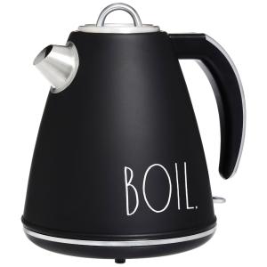 Chaleira Elétrica 1.5L com Proteção de Fervura 1500W, 110v, RAE DUNN, Preto