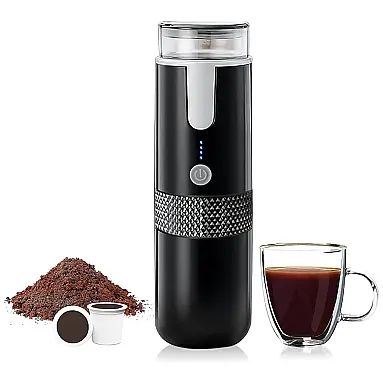 Cafeteira Portátil com Carregamento USB-C