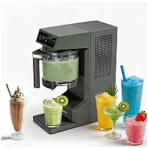 Máquina de Slush Raspadinha AEOCKY Compacta 7 Programas Sem Gelo Auto Limpeza LED 240V