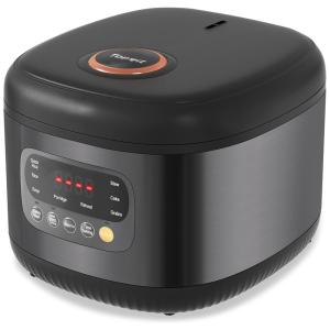 Panela Arroz Elétrica Multifuncional Topwit 4L com Vaporizador e Painel Digital, Preta