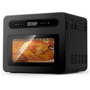 Forno Elétrico de Bancada 26 Litros de Capacidade com 6 Acessórios Geek Chef, 110V Preto