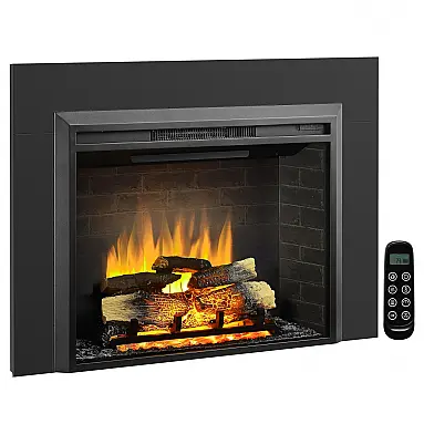 Lareira Elétrica LegendFlame Carl Preto