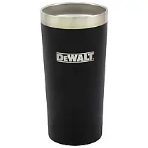 DEWALT Copo Térmico 570 mL Aço Inoxidável, Preto
