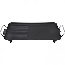 Churrasqueira Grill Elétrica até 8 Porções com Chapa Antiaderente, 110V, Demeras, Azul