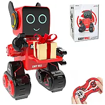 Robô Inteligente Educacional Anysun com Controle Remoto para Crianças Acima de 6 Anos, Vermelho
