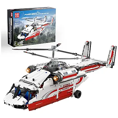 Kit de Construção Helicóptero com