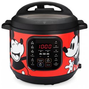 Panela de Pressão Elétrica 6L com 13 Predefinições e Vaporizador de Alimentos, 110v, NM, Vermelho