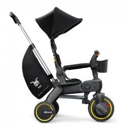 Triciclo Infantil para Passeio, Idade Recomendada 10 Meses a 3 Anos, DOONA, Preto