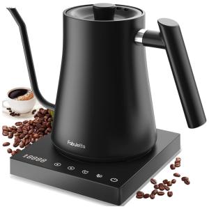 Chaleira Elétrica 1 L com Desligamento Automático, 110V 1200W, Gooseneck, Preta