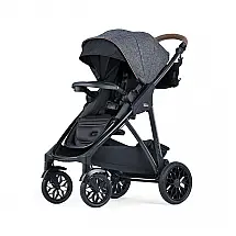 Carrinho Chicco Corso Primo Modular Cinza Sistema de Viagem Compatível com Cadeirinha