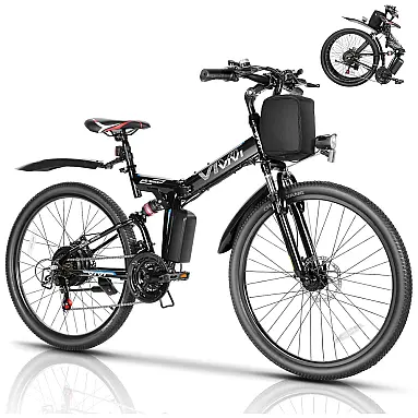 VIVI Bicicleta Elétrica 350W, 21