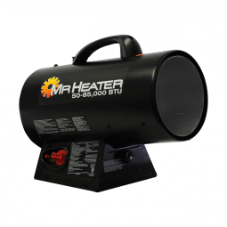 Aquecedor a Gás Potente 85000 BTU Silencioso, para até 197 m2, MR. HEATER F271380, Preto