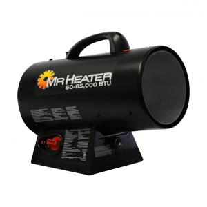 Aquecedor a Gás Potente 85000 BTU Silencioso, para até 197 m2, MR. HEATER F271380, Preto