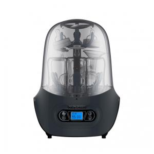 Esterilizador e Secador de Mamadeiras Elétrico a Vapor, Universal, Baby Brezza, Preto
