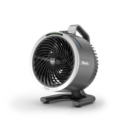 Ventilador portátil com névoa Shark FlexBreeze HydroGo cinza, 5 velocidades, uso interno e externo, bateria recarregável, 110V