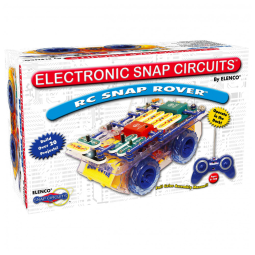 Snap Circuits R/C Snap Rover – Kit Educacional de Eletrônica com Controle Remoto para Crianças a Partir de 8 Anos