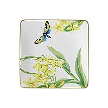 Prato para Salada ou Aperitivo de 23 cm, Mais Elegância em Sua Mesa com Formato Quadrado e Material de Porcelana, Villeroy Boch