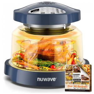 Forno Nuwave Oven Pro Plus 2 Air Fryer Azul Escuro Convecção Infravermelho Sem Descongelar 4,5 kg 120V