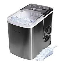 Counter Top Maker, Produces 26 pounds Ice per Day, Stainle Steel, Stainle Maker, FRIGIDAIRE EFIC123 SS
