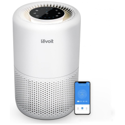 Purificador de Ar 3 em 1, para Ambientes até 85m² com Controle por APP e Silencioso que Remove Fumaça, Poeira e Mofo, 110V 26W, LEVOIT