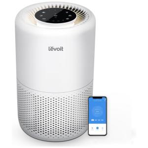 Purificador de Ar 3 em 1, para Ambientes até 85m² com Controle por APP e Silencioso que Remove Fumaça, Poeira e Mofo, 110V 26W, LEVOIT