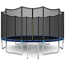 Cama Elastica Capacidade até 200 kg, Tiktun, Preto