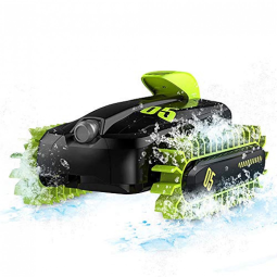 Off Road Controle Remoto Sem Fio Acrobacias 6 Canais Carro Anfíbio Rotação 360 20km, h