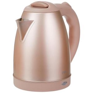 Chaleira Elétrica 1,7L em Aço Inoxidável com Fervura Rápida, Desligamento Automático e Base Giratória, 1100W, COOK WITH COLOR, Rosa